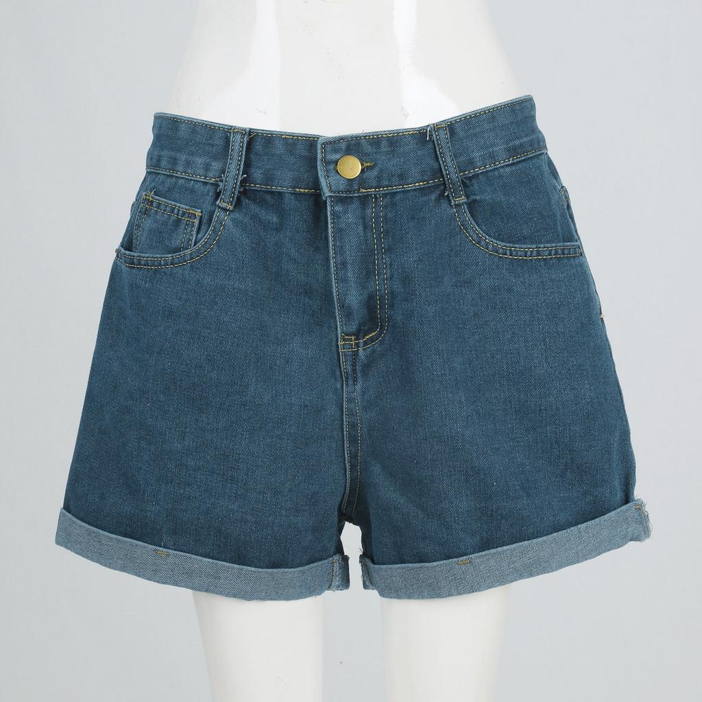 Ladies Casual Fashion Sexy High Waist Denim Shorts