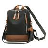 Women's Color Block Backpack Lightweight Water-repellent Multi-functional Shoulder Bag