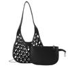 Hollow Underarm Bag for Women with Niche Design 2024 New Hollowed Out Sky Star Commuting Fashionable Rivet Single Shoulder Crossbody Bag