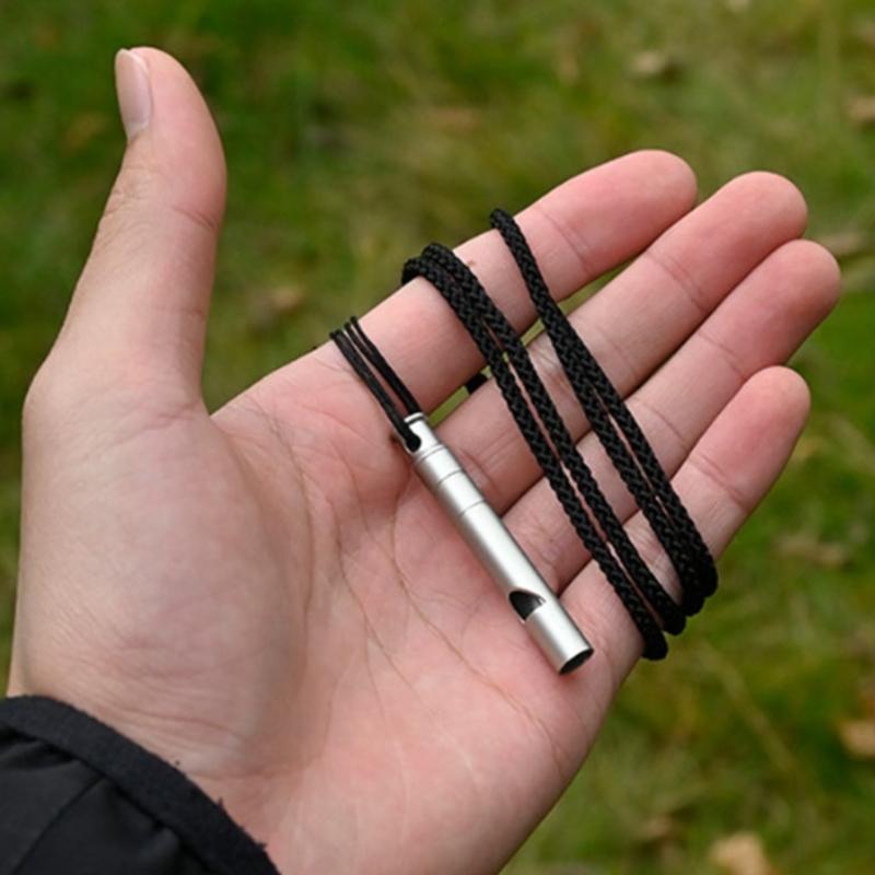 Outdoor Emergencies Whistles Survival Training Whistles With Lanyard Pocket Tool for Outdoor Wild Hiking Training