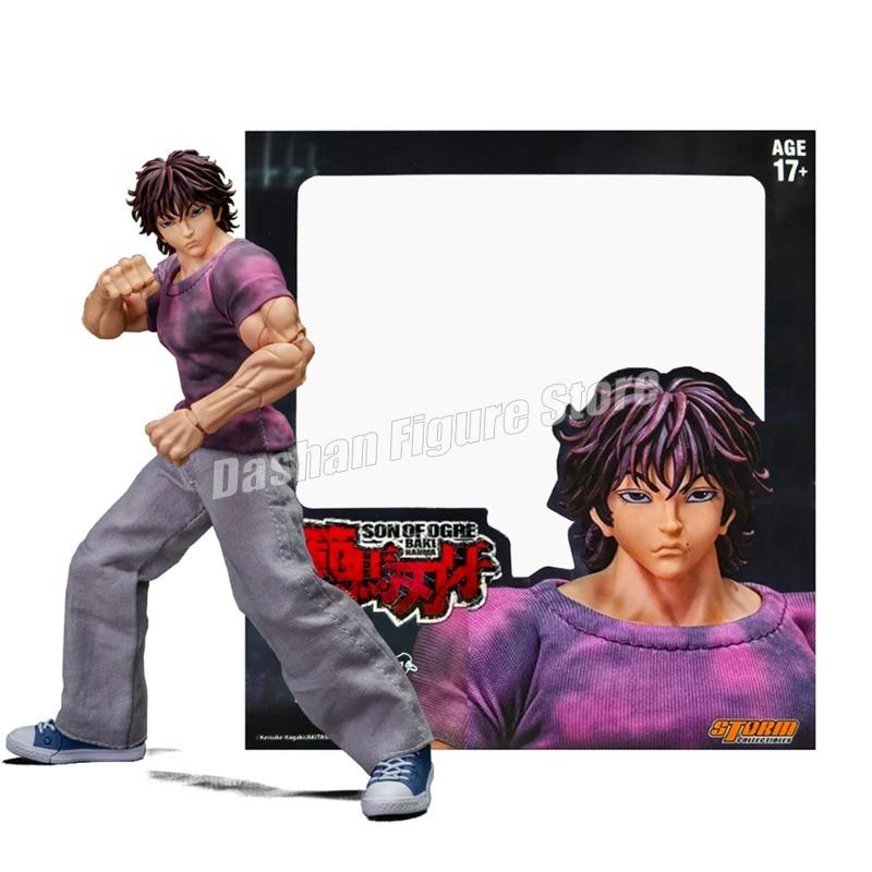 ST Baki Hanma Action Figure Katsumi Son Of THE Ogre Figures Yujiro Yamazaki's Oni Back Figurine Model Toys Ko Collection Doll