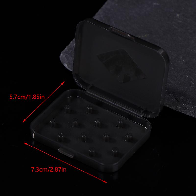 Eartips Plastic Box Earplugs Packing Box Earphone Tips Memory Foam Case Earphone Accessories Organizer Box Storage Bag