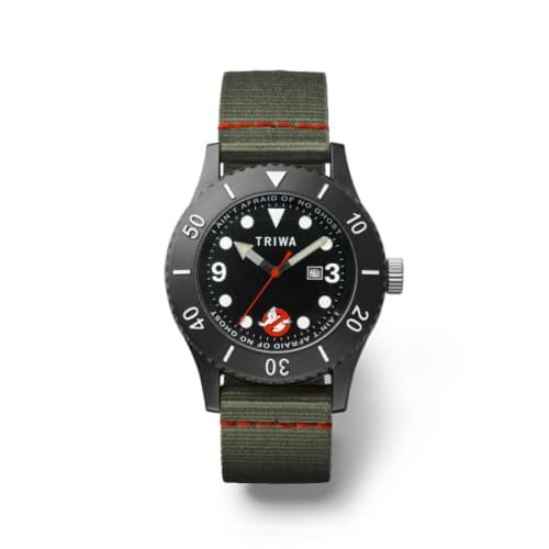 

TRIWA Ghostbusters Collaboration Men s & Women s (Unisex) Watch, Black/Khaki, GBOP11-GB150912