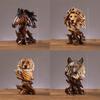 Resin Animal Synthetic Head Statue Office Bookshelf Decoration Gift Friends For