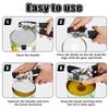 Stainless Steel Manual Tin Openers,Tin Openers Can Opener,3-in-1 with Non-Slip Handle Can Openers Perfect Kitchen Tool