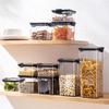 Airtight Kitchen Cereal & Snack Storage Jars - Moisture-Proof Drawer Organizer for Dry Goods
