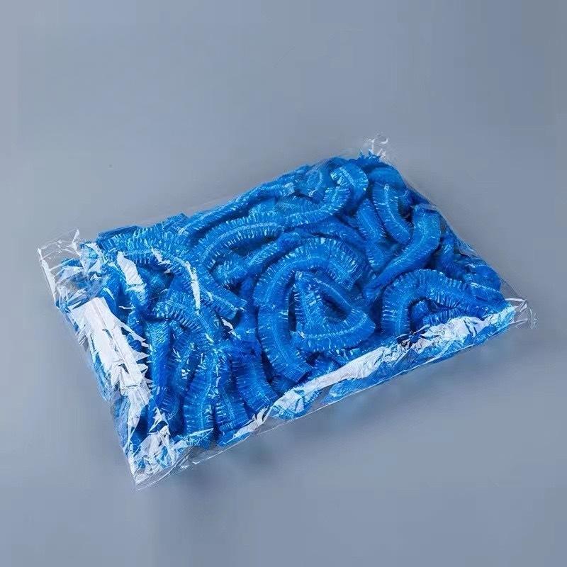 100pcs/bag Disposable Hat, Beauty Salon Hotel Hair Dye, Waterproof Shower Cap, Hair Dye Cap, Dustproof and Fresh-keeping