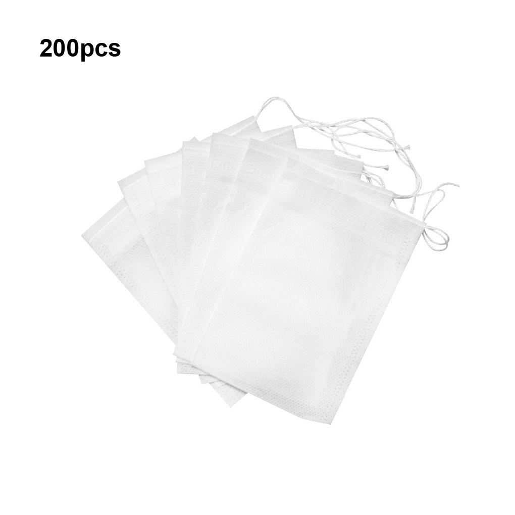 200pack/lot Tea Filter Bags - Essential For Tea Drinking quick Dissemination Tea Strainers Filters Filter Bags Empty