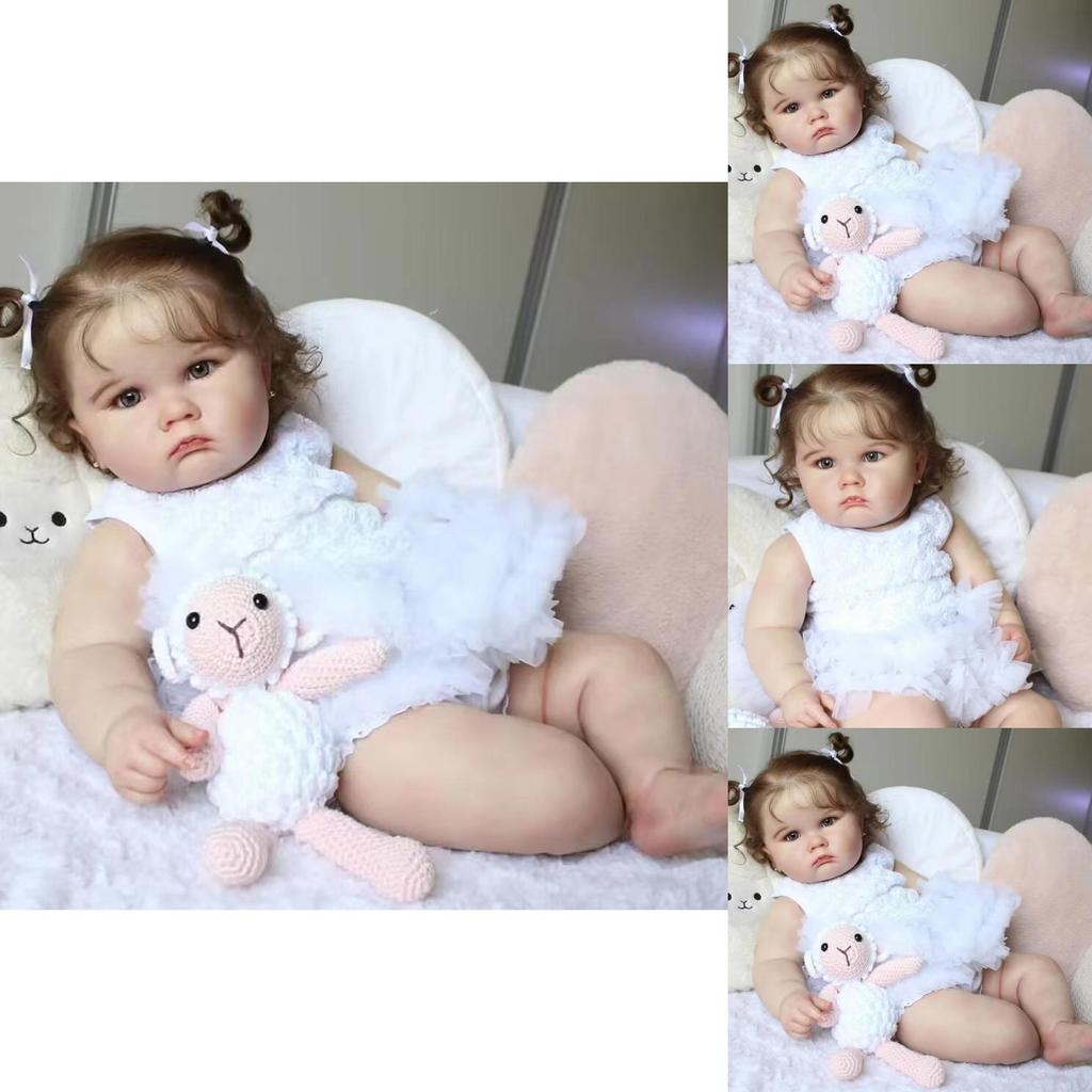 Silicone Reborn Doll Charlotte 60cm Realistic Girl Toy For Collectors And Giftgiving