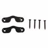 [Genuine Product] Sun Visor Clip Repair Kit, Aluminum Alloy, Black Anodized Wrangler JK JL JLU Compatible