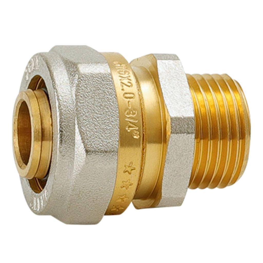 Thickened All-Copper 1216 Elbow Joint for Solar Water Heater and Tap Water Fittings