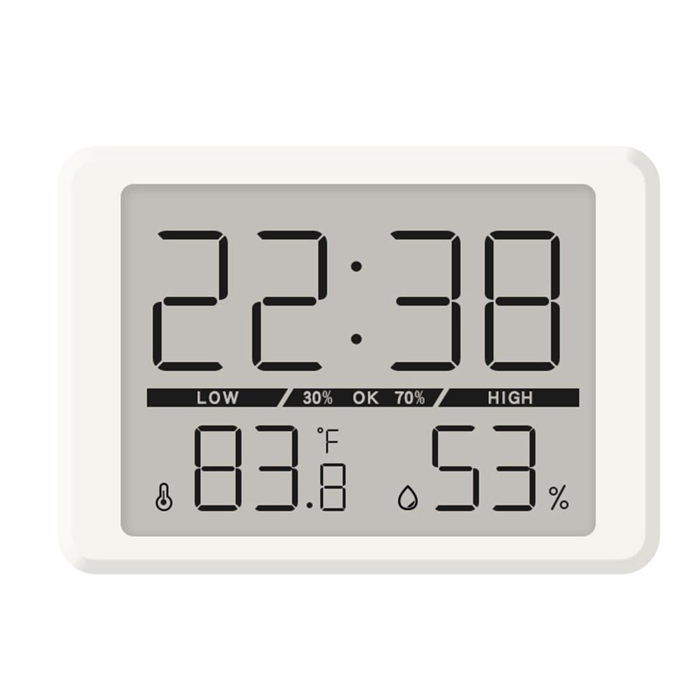 

Magnetic Table Clock Mini Digital Alarm Clock Home Decor Office Supplies Multiple Display Options Wall-hanging Clock белый