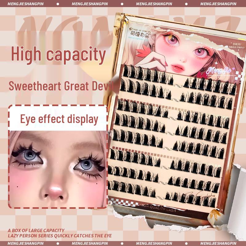 Mengjie Shangpin Sweetheart Devil Segmenterte nybegynner-vipper med stor kapasitet