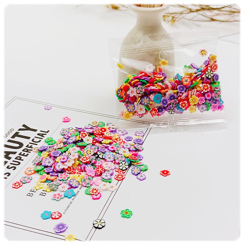 Yaleduo DIY Fruit Polymer Clay Slices for Slime, Crafts, and Nail Art Decor
