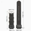18mm Nylon-Uhrenarmband für Casio W800H Herren Canvas Sport Schwarz Grün Armband SGW300 F91W F105/108/A158/168 AE1200WH AE1300 Gürtel