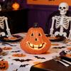 Halloween Leuchtende Kürbis Dekoration, Gruseliger Jack O'Lantern Schmuck für Schaufenster, Kinder Foto Requisite für Party