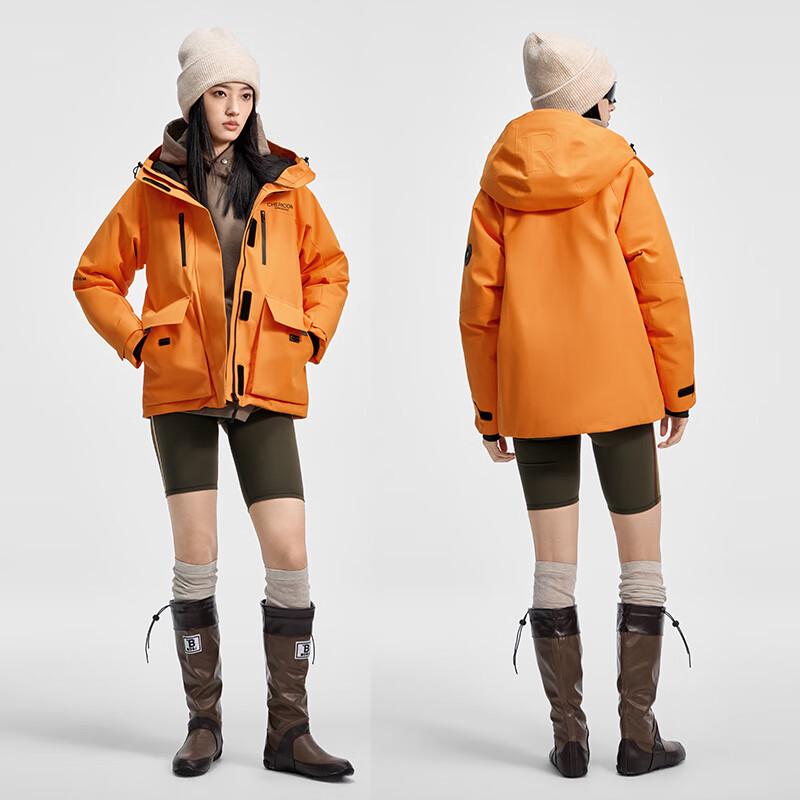 Women's Functional Hooded Duck Down Jacket Y309107Y