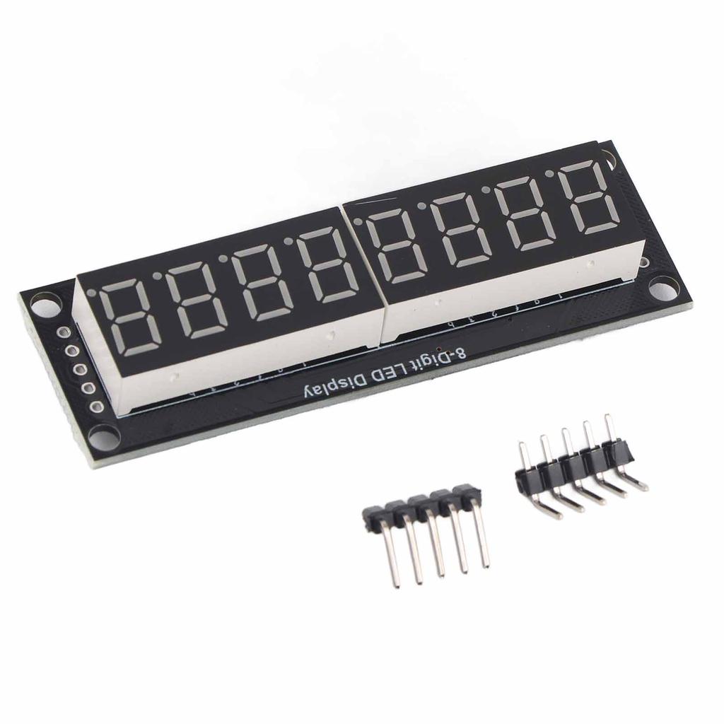 Digital Tube Display Module LED 8 Digit 7 Segment 0.36in TM1637 Drive Chip Yellow