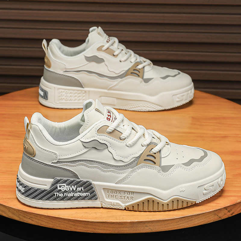 Fall Height Increasing Women's Sports Skateboarding Shoes Casual Sneakers To Play Sneakers Skate Board 4yrs To 12yrs