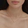 Classic Bezel Necklace - Gold (silver925)