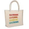 Sac De Plage - PLANETEE - Raymonde Déesse Légende Vintage - Coton - Grande Contenance - Imprimé En France
