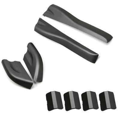 2004-2008 Para Hyundai Tucson Baca Riel Tapa Final Carcasa Reemplazo Negro