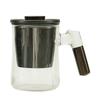 Simple style 1011 new glass tea separation cup household anti-scalding tea cup personal gift