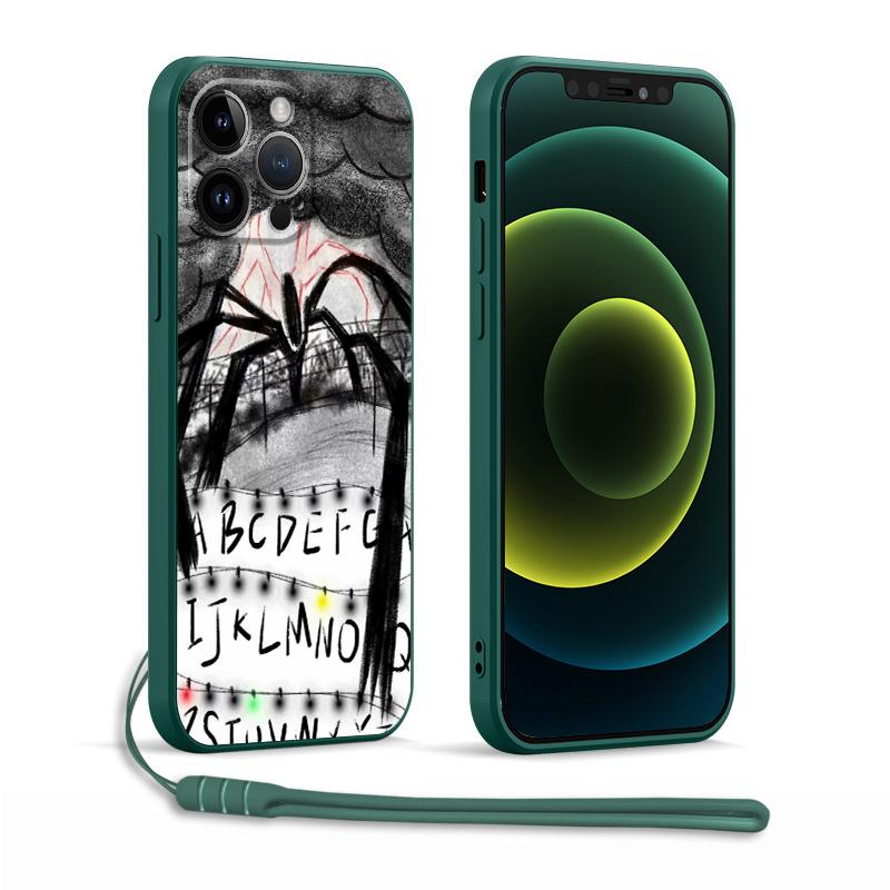 Strange Things Letters A-Z Case for Apple iPhone 17 Pro Max 11 7 8 16 XS XR Air 15 13 Mini 12 Plus Phone Cover