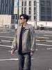 Men's Retro PU Leather Rivet Baseball Jacket - Meilade Spring & Autumn Style Couple Outerwear.