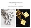 Good Luck Dice String 3D Bag Keychain
