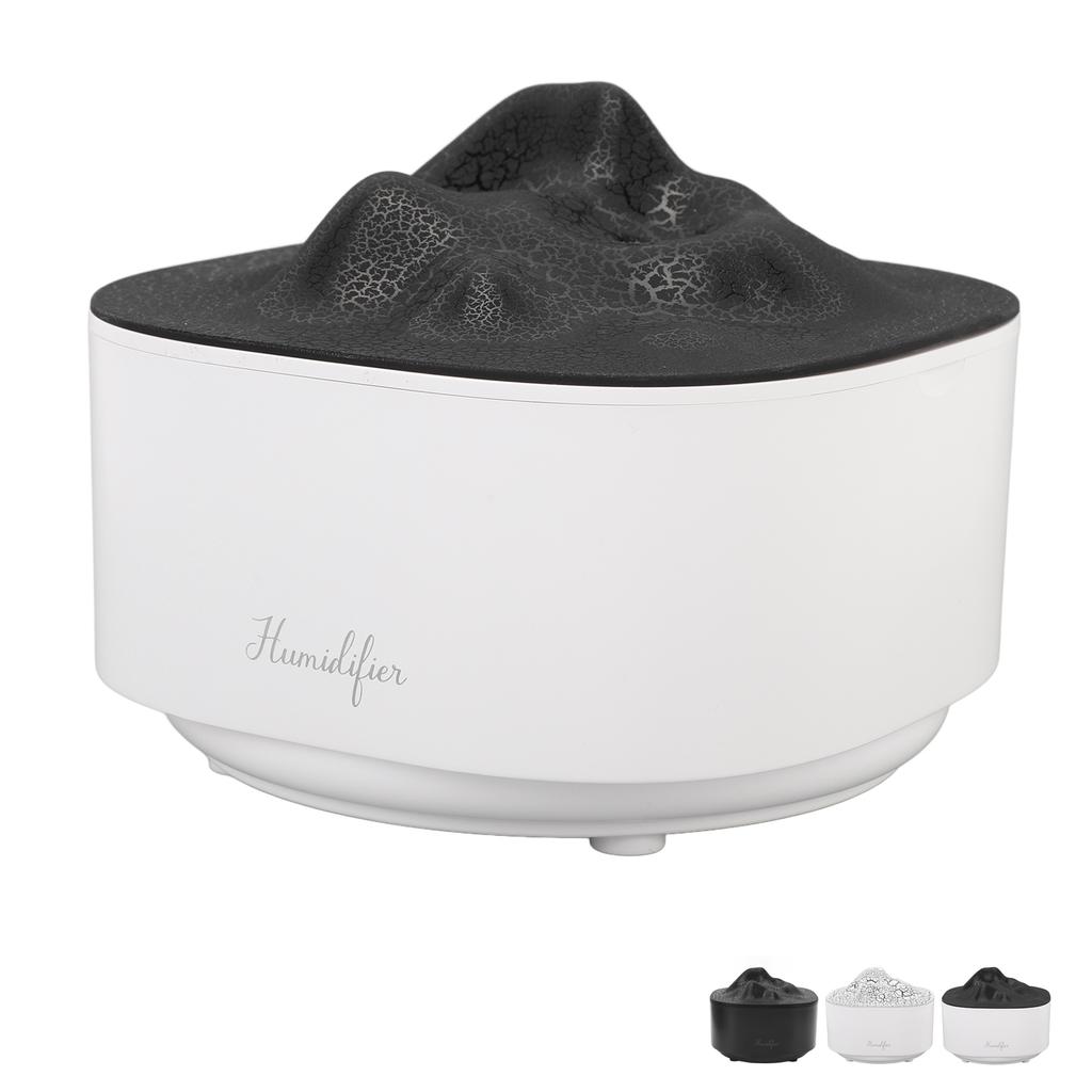 Aromatherapy Diffuser Humidifier with LED Colorful Lights Lava Mountain 1.5L USB Essential Oil Diffu
