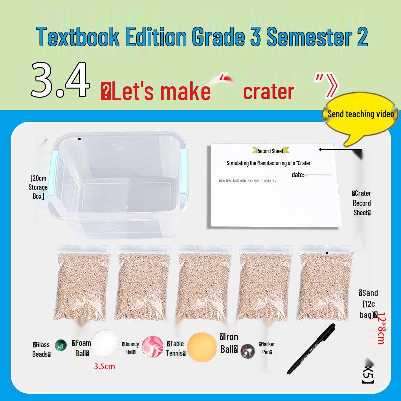3rd Grade Science Experiment Kit: Create a Caldera
