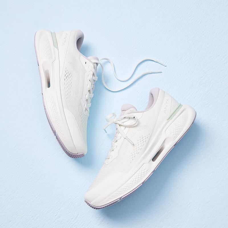 Anta Shunxing 11 Comfortable Versatile Shock Absorbing Durable Low Top Training Shoes Women sneaker White 122527718-2