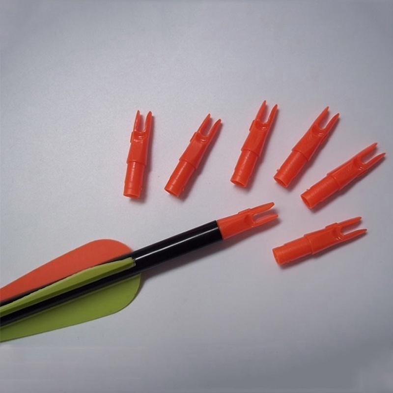 Nuove Frecce per Tiro con l'Arco da Caccia Interno Per Asta Coda Freccia in Plastica Plastica Adatto Prodotti per Sport all'Aperto e Intrattenimento