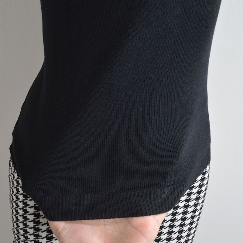 Pure Color Minimalist Half Turtleneck Pullover Flying Sleeves Knitwear Women's Summer Soft Glutinous Sleeveless T-shirt Easiest for Match Tops