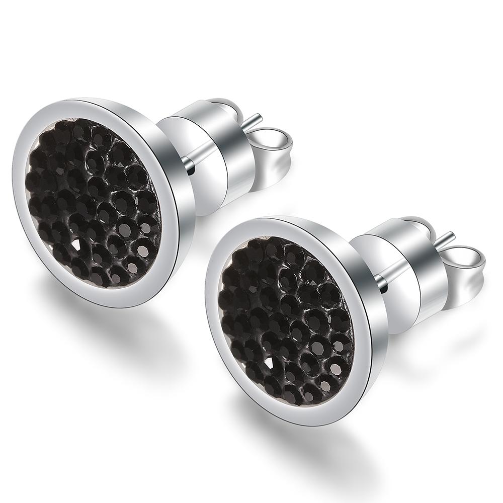 Modeschmuck Ohrringe Für Frauen 316L Edelstahl Ohrringe Kristallkugel Ohrringe Einzelhandel und