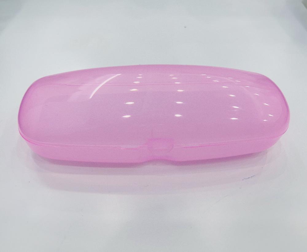 Großes gemischtfarbiges Kunststoff-Brillenetui für Lesebrillen