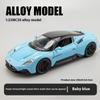1/22 Maserati MC20 Alloy Model Car Metal Diecast Large Scale Vehicle Toy Model Collection Sound & Light Toy Car Gift for Kids