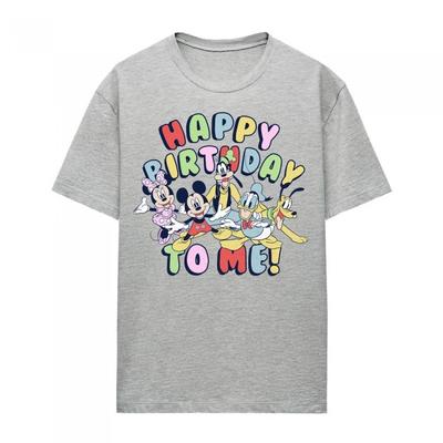 Womens/Ladies Happy Birthday To Me Heather T-Shirt