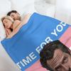Dr. House Trans Flag Throw Blanket Giant Sofa Single Bed Fashionable Bed Covers Blankets