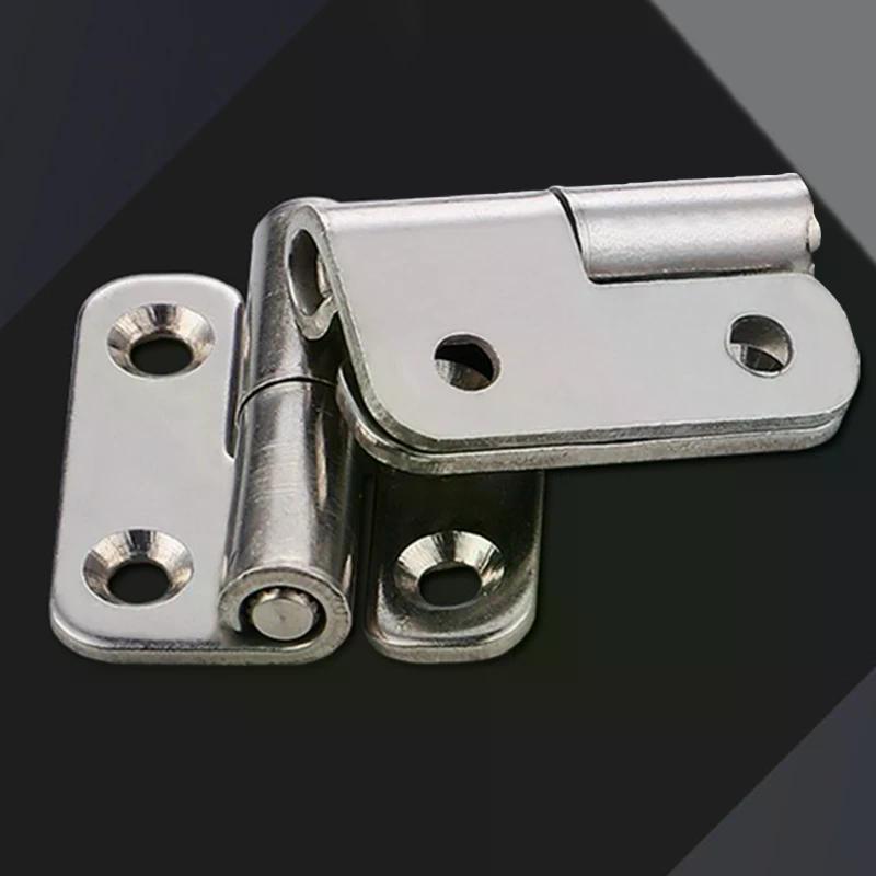 Stainless Steel Thicken Detachable Hinge Removable High Quality Concealed Cabinet Round Hinge For Aluminum Doors Bathroom Door