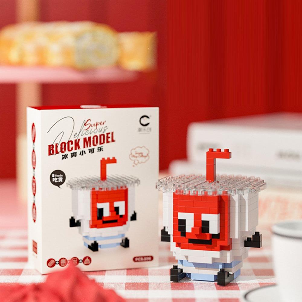 

Сделай сам 3D Модель Кирпичики АБС Пластик Пазл Сборная Игрушка Креативные Сборные Игрушки Подарок cola