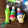 6Pcs Animal Wooden Whistles Animation Music Instruments Party Favors Developmental Educational Toys For Baby Kids Kindergarteners