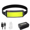 Strong Light High Brightness COB Headlight USB Rechargeable Headlamp Night Fishing Headtorch Light Outdoor Cycling Floodlights