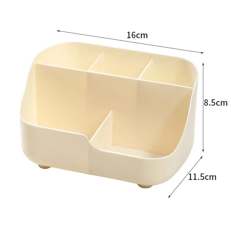 Desktop Pen Holder Large Capacity Cute Stationery Storage Box Creative Cartoon Pen Holder Girls' Storage Table