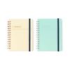 Rollbahn Pocket Memo Medium Blue Set [Delfonics] Pad, Clear, (Clear & Clear), 2-Color