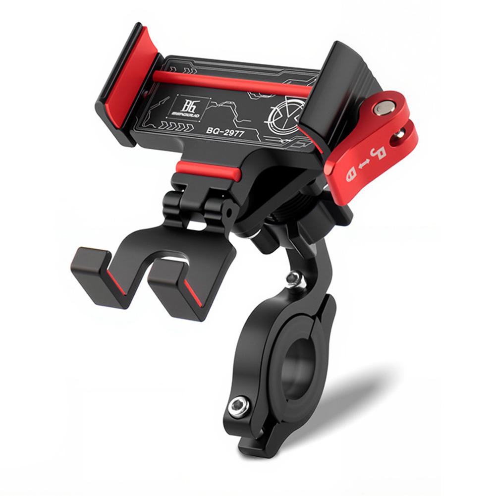 

360 Rotatable Universal Clamp Scooter Phone Clip Handlebar Phone Mount Bike Cell Phone Holder Clamp Quick Release for iPhone