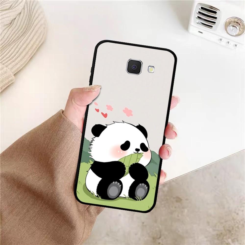 Anime Cute Panda Phone Case For Samsung J 7 plus 7core J7 neo J6 plus prime J6 J4 J5 Mobile Cover