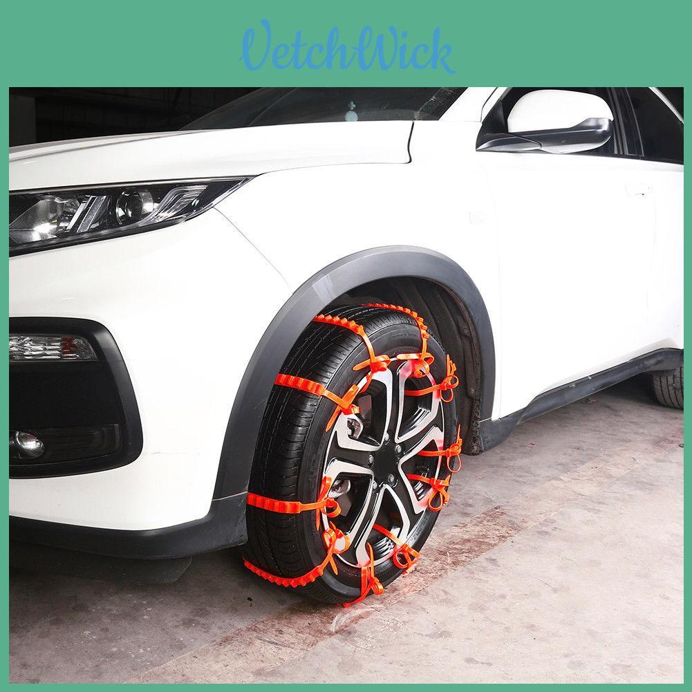 Durable And Versatile 1pcs Car Truck Suv Thick Tendon Snow Anti-skid Tire Chains