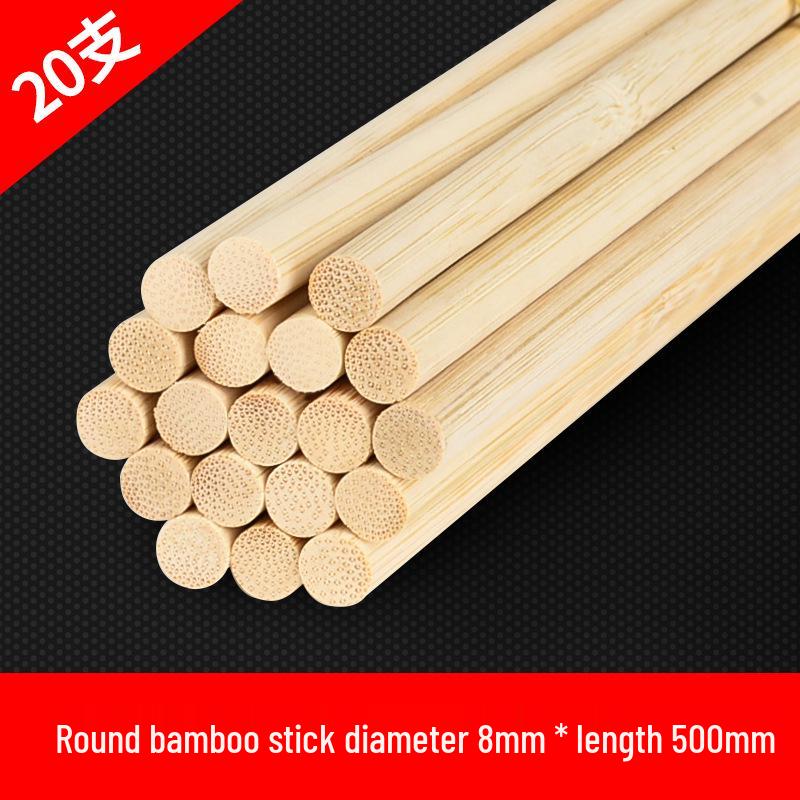 Square Bamboo Strips for DIY 3D Models & Handmade Art